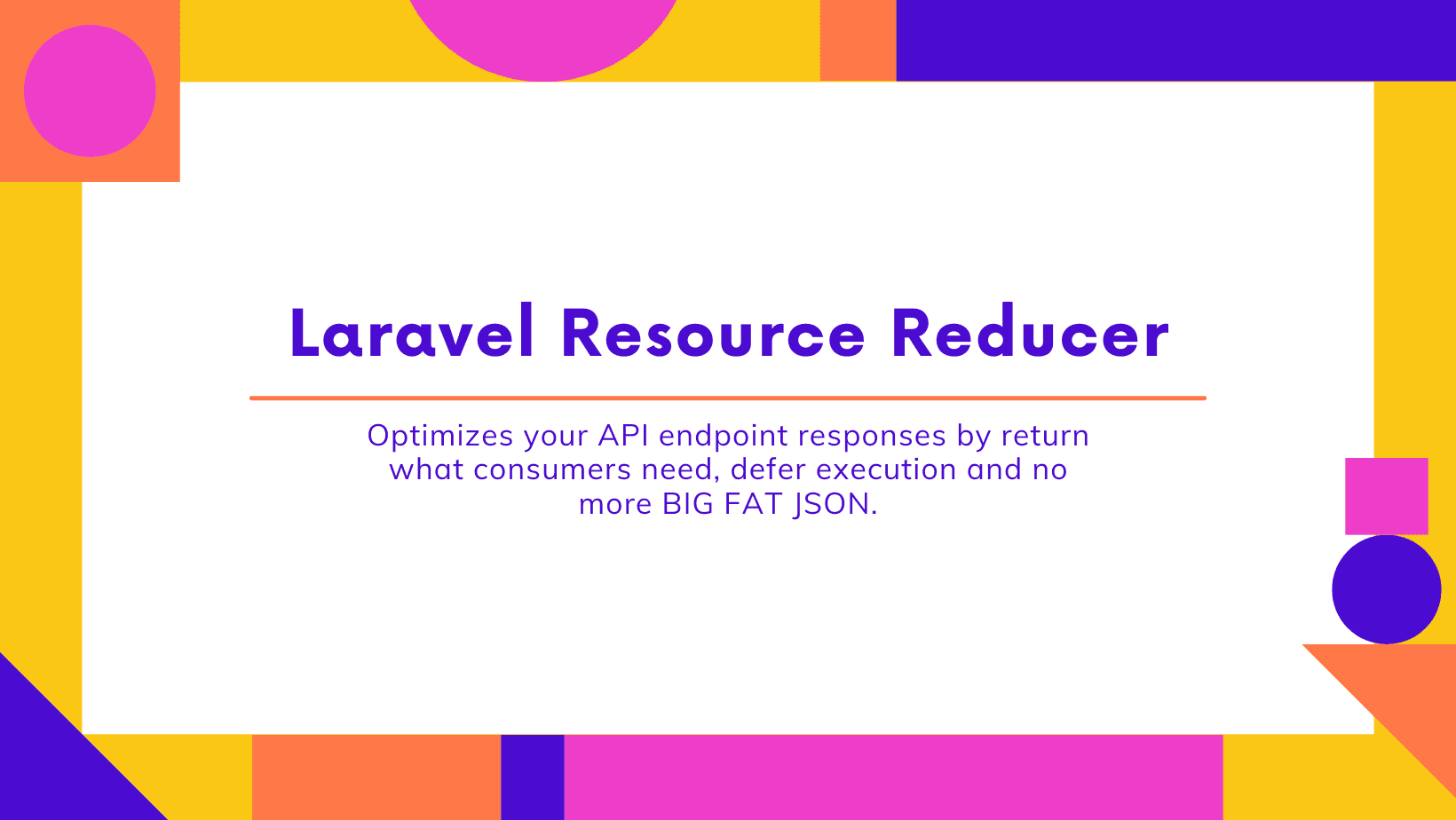โญ๏ธ Optimizes your response using Laravel Resource Reducer