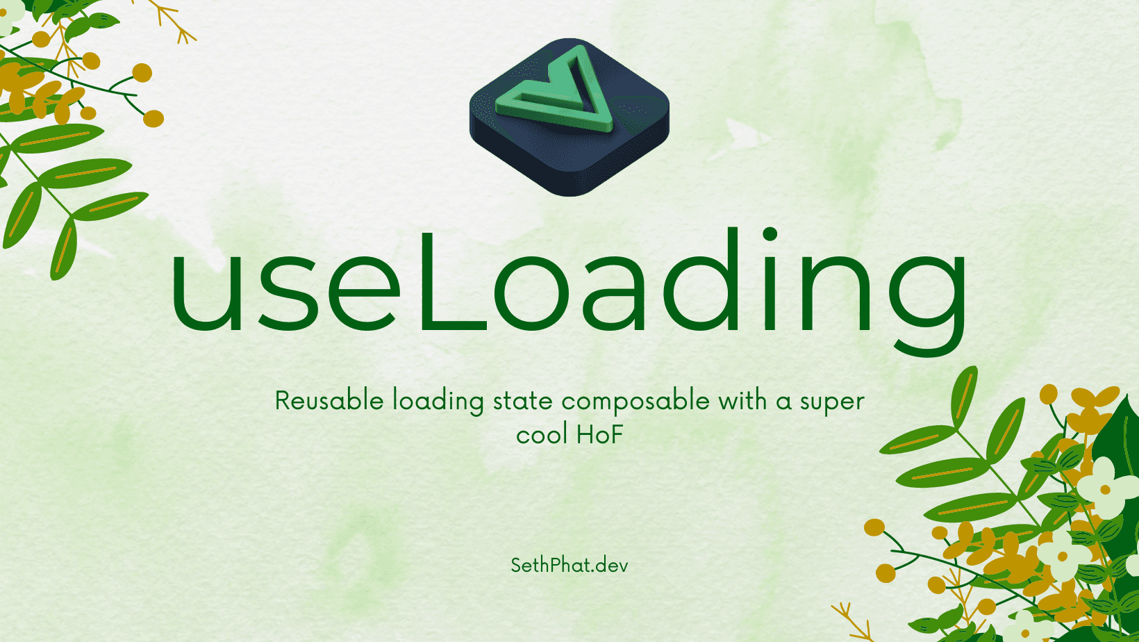 A simple useLoading composable for your Vue 3 projects